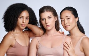 Trend Report Skincare three girls glowing skin